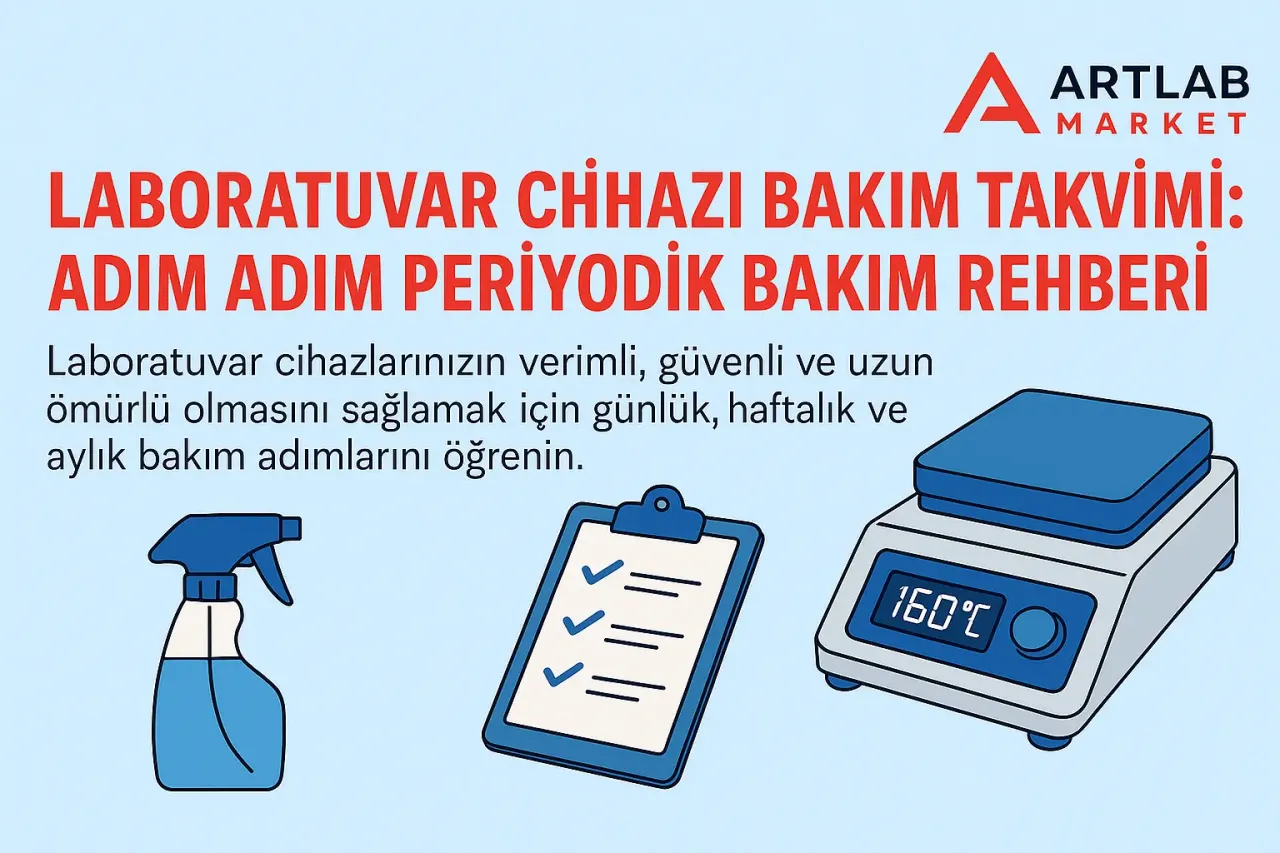 Laboratuvar Cihazı Bakım Takvimi: Adım Adım Periyodik Bakım Rehberi
