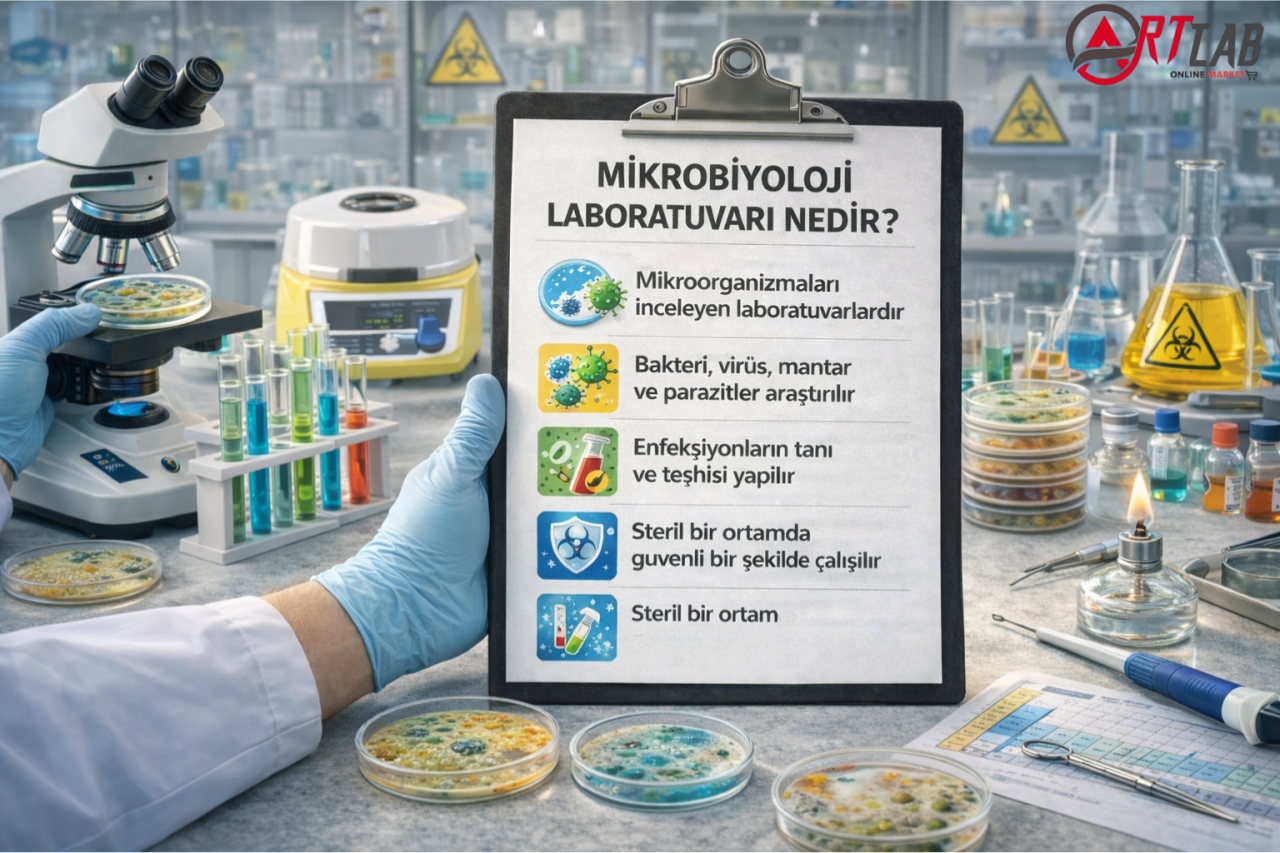 MİKROBİYOLOJİ LABORATUVARI NEDİR ?