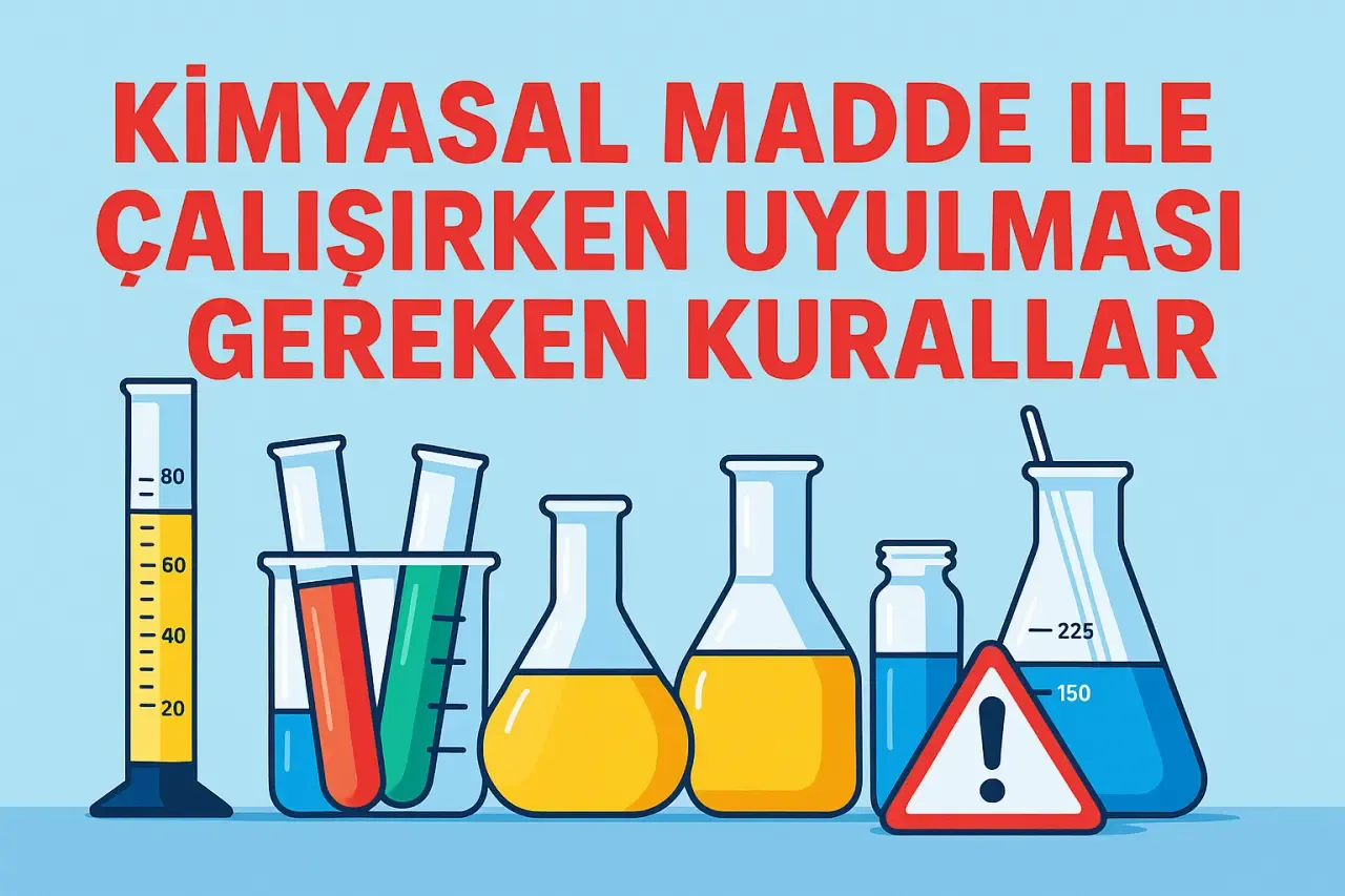 KİMYASAL MADDE İLE UYULMASI GEREKEN KURALLAR
