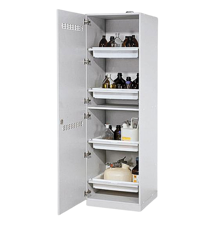 Kimyasal Saklama Dolabı 90cm tek kapaklı
