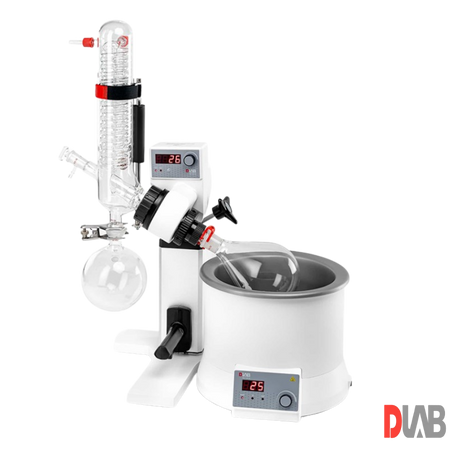 DLab  Rotary Evaporatör 200 rpm 180 °C RE100-S