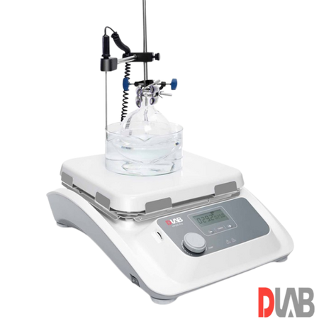 DLab  Isıtıcılı Manyetik Karıştırıcı 1.500 rpm 500 ℃ 30 Litre MS10-H500-Pro