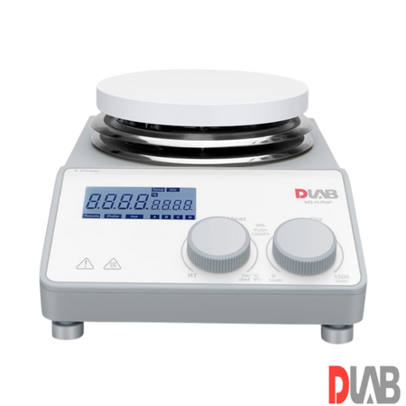 DLab  Isıtıcılı Manyetik Karıştırıcı 1.500 rpm 340 ℃ 20 Litre ( Sıcaklık Sensörü Dahildir ) MS-H-Proa Set 2