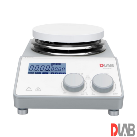 DLab  Isıtıcılı Manyetik Karıştırıcı 1.500 rpm 340 ℃ 20 Litre ( Sıcaklık Sensörü Dahildir ) MS-h-Proa Set 1