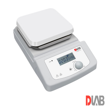 DLab Isıtıcı Tabla Hot Plate 380 ℃ 5 Litre ( Sıcaklık Sensörü Dahildir )  HP380 Pro Set 1