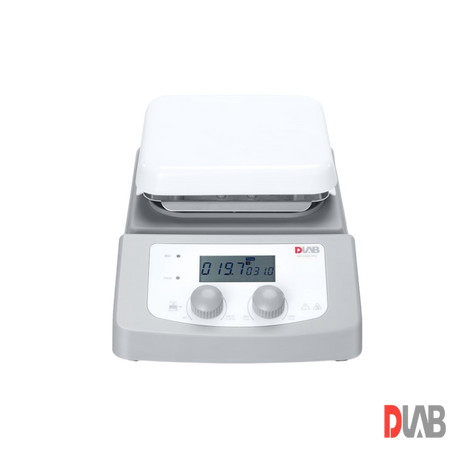 DLab Isıtıcılı Manyetik Karıştırıcı 1.500 rpm 380 ℃ 5 Litre ( Sıcaklık Sensörü Dahildir ) MS H380 Pro Set 1