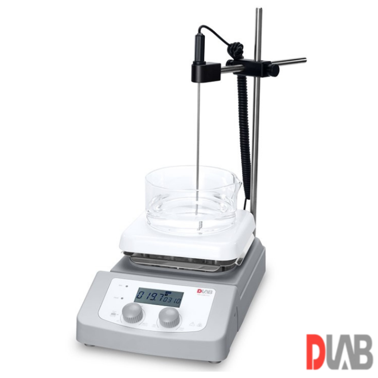 DLab  Isıtıcılı Manyetik Karıştırıcı 1.500 rpm 380 ℃ 5 Litre MS H380 Pro
