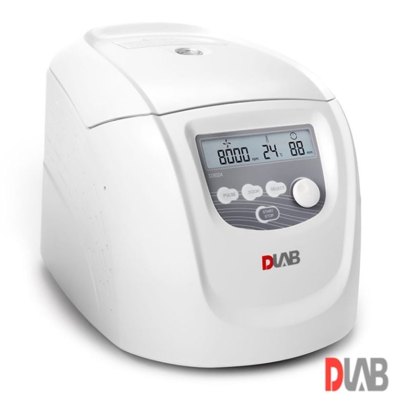 DLab Yüksek Hızlı Mikro Santrifüj 5 ml x 18 / 0,2-0,5-1,5-2 ml x 24 / 0,5 ml x 36 / pcr 8 x 4 | 200... 15.000 rpm  D3024