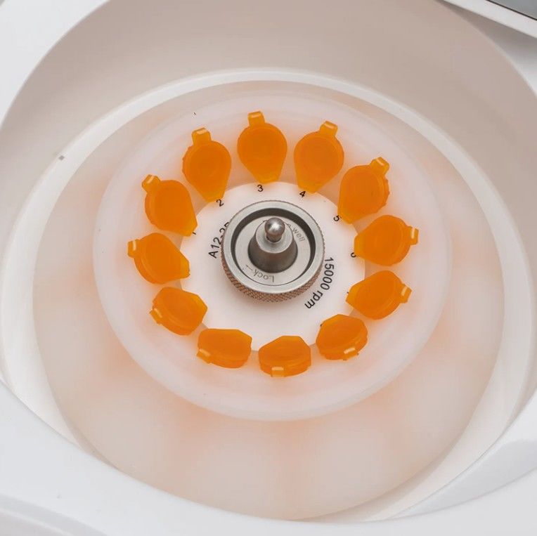 DLab  Mikro Yüksek Hızlı Santrifüj 0.2 ml / 0.5 ml / 1.5 ml / 2 ml x 12 Adet 500 ... 15.000 rpm D2012Plus