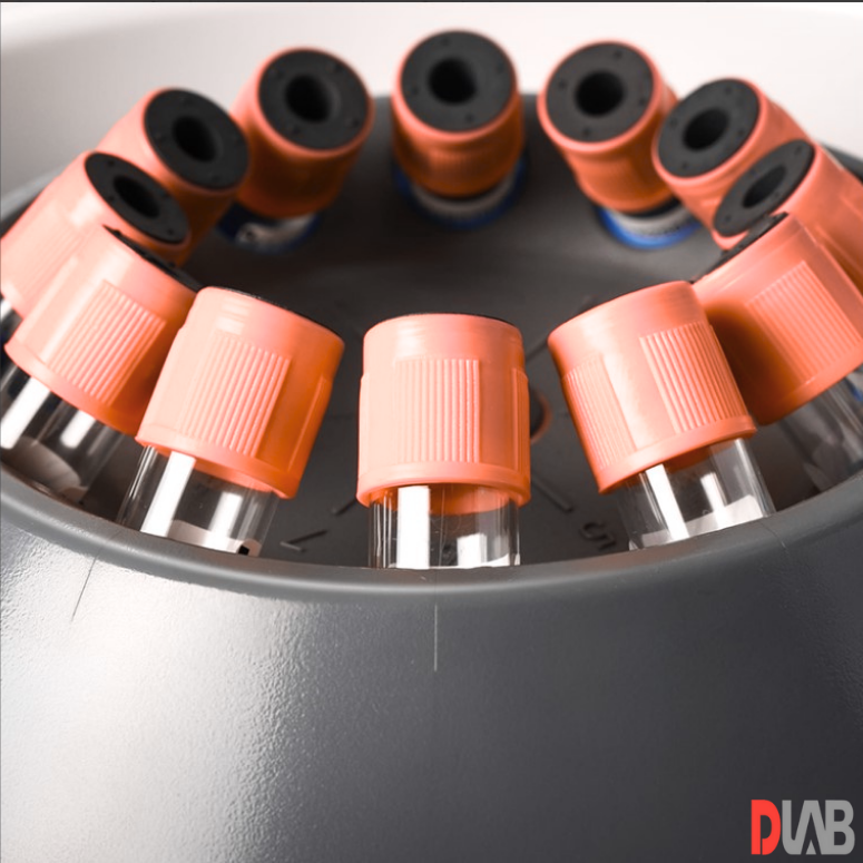 DLab Santrifüj Set 2 DM0412-2 (6 x 15 ve 6 x 50 mL Rotor İle / 300... 4500 rpm )