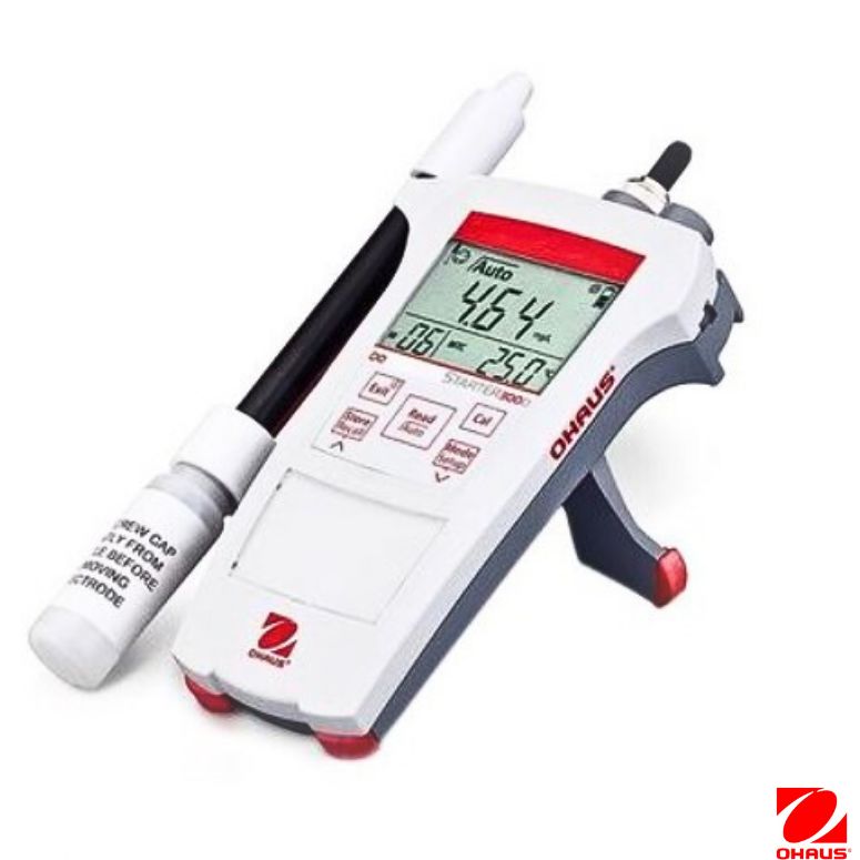 Ohaus Starter Portatif Çözünmüş Oksijen Ölçer Seti ST300D-G ( Stdo11 Galvanik Çöz. Oks. Elektrodu ve Sttemp30 Sıc. Probu Dahil )