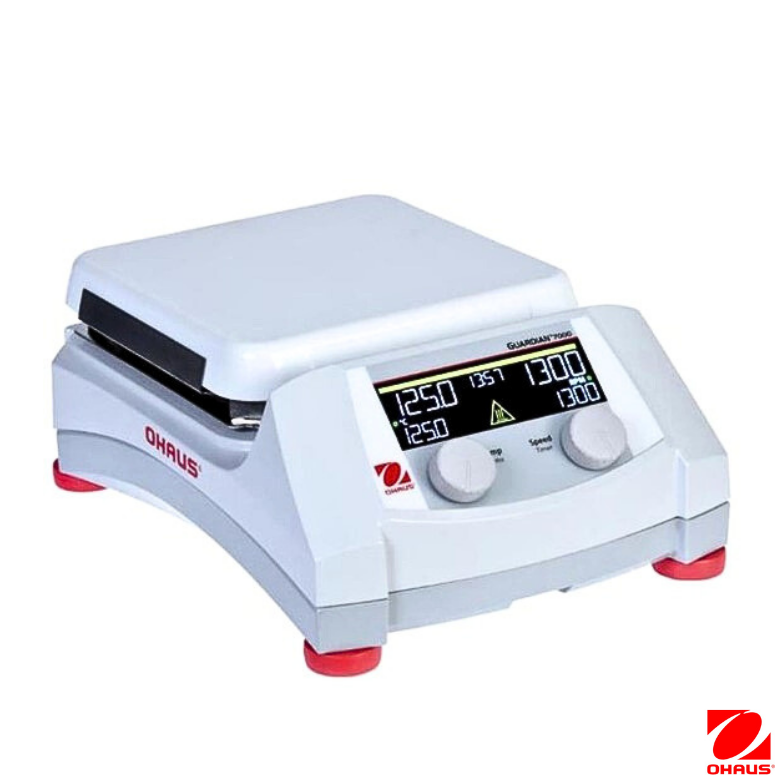 Ohaus  Isıtıcılı Manyetik Karıştırıcı e-G51HS07C ( 80-1600 rpm / +5-500°C 15 L 18x18 cm Seramik Dijital )