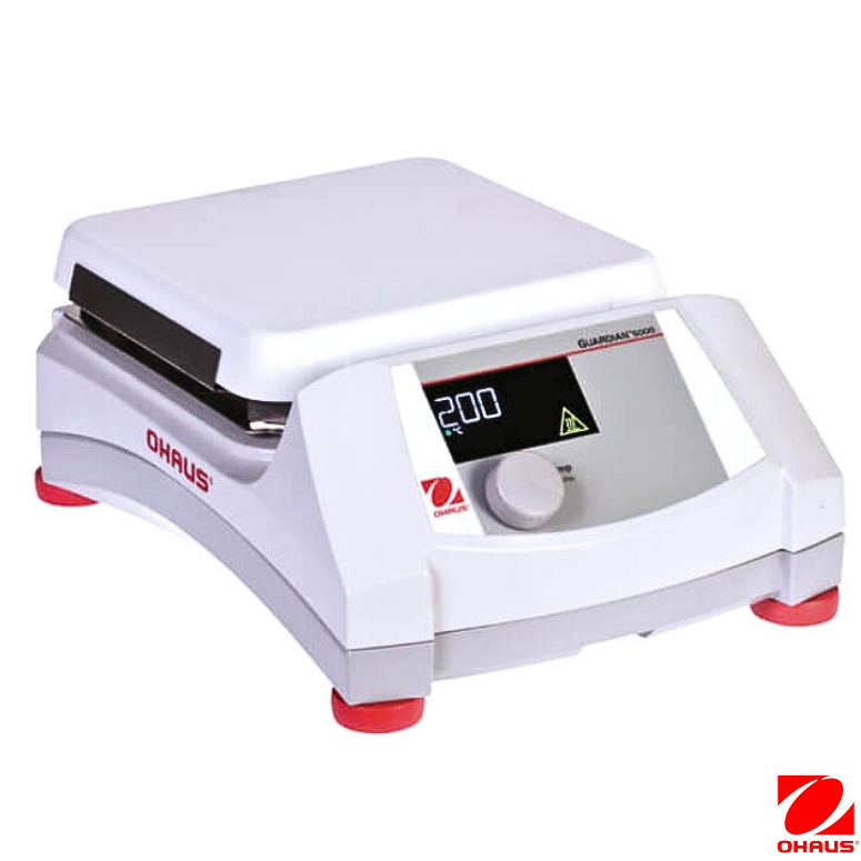 Ohaus  Isıtıcı Tabla e-G51HP07C ( +5-500°C 15 L 17.8 x 17.8 cm Seramik Dijital )