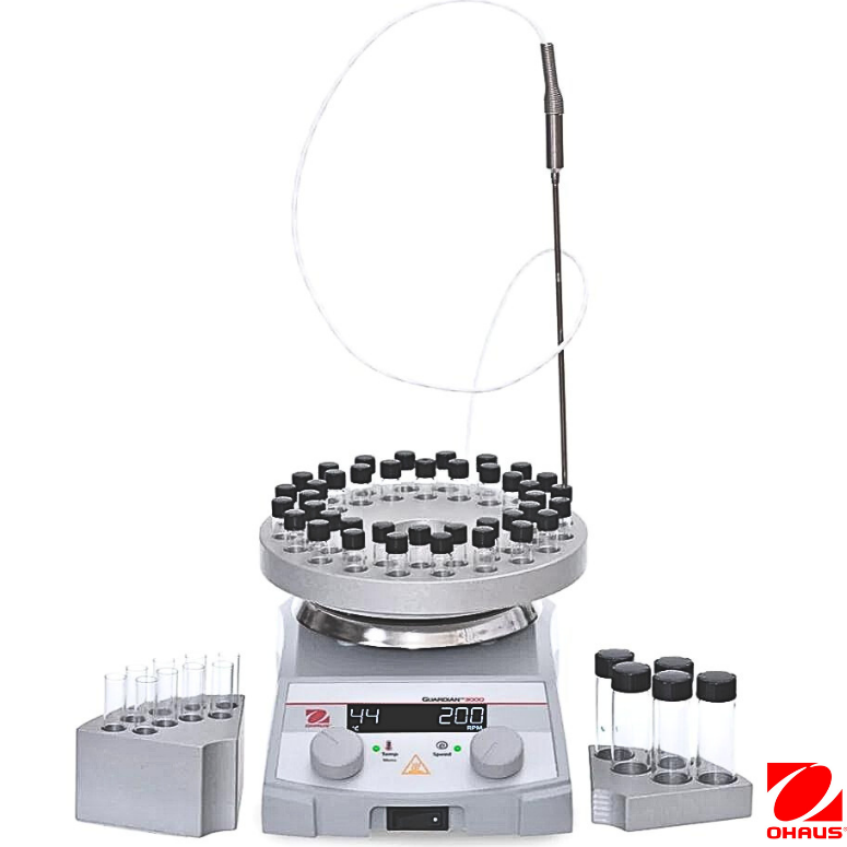 Ohaus  Isıtıcılı Manyetik Karıştırıcı e-G31HSRDS (80-1600 rpm / 80-380°C 15 L 13.5 cm Dairesel Seramik Dijital )