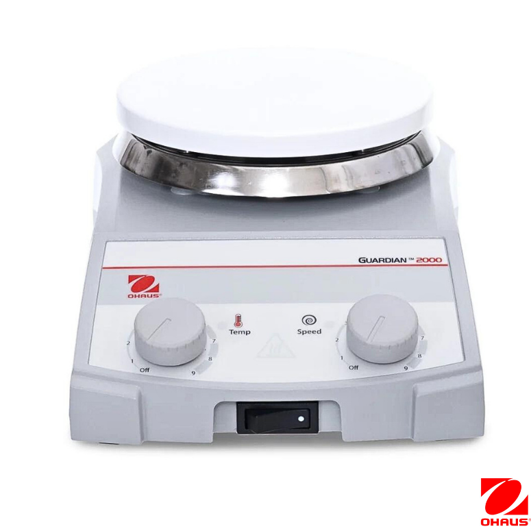 Ohaus Analog Isıtıcılı Manyetik Karıştırıcı 80-1600 rpm / 80-380°C 15 L 13.5 cm Dairesel Seramik e-G21HSRDS