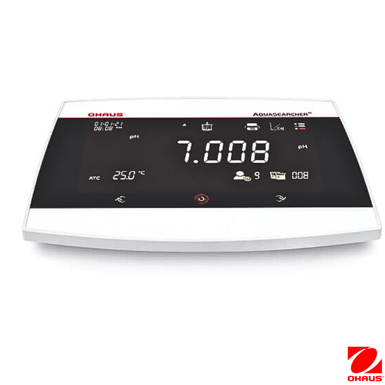 Ohaus Aquasearcher Masa Tipi Ph Metre Seti a-AB33PH-F ( St310 Ph Elektrodu - Ph Tampon Çözeltileri Mini Set (4 × 50ml) )