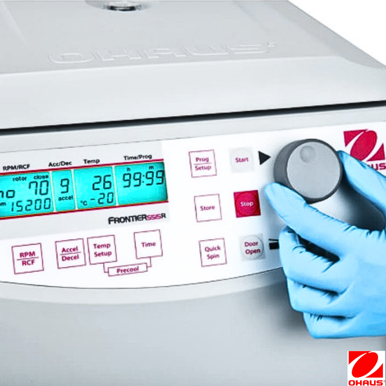 Ohaus Soğutmalı Mikro Santrifüj FC5515R (200-15.200 Rpm max. Rotor Kapasitesi 44x1.5 / 2.0mL, 12x5mL ( Rotor Hariç )