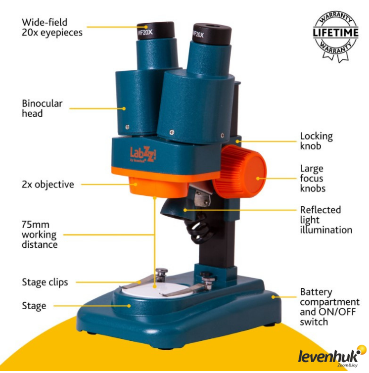 LEVENHUK LabZZ M4 Stereo Mikroskop -70789