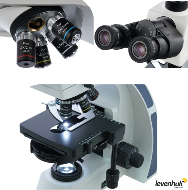 Levenhuk MED D45T LCD Dijital Trinoküler Mikroskop - 74011