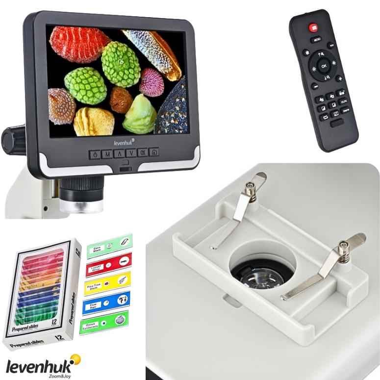 LEVENHUK Rainbow DM700 LCD Dijital Mikroskop - 76825