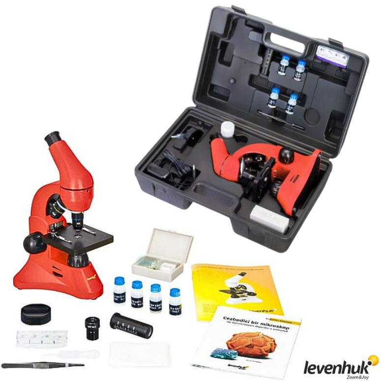 LEVENHUK Rainbow 50L PLUS Mikroskop Orange - 81200
