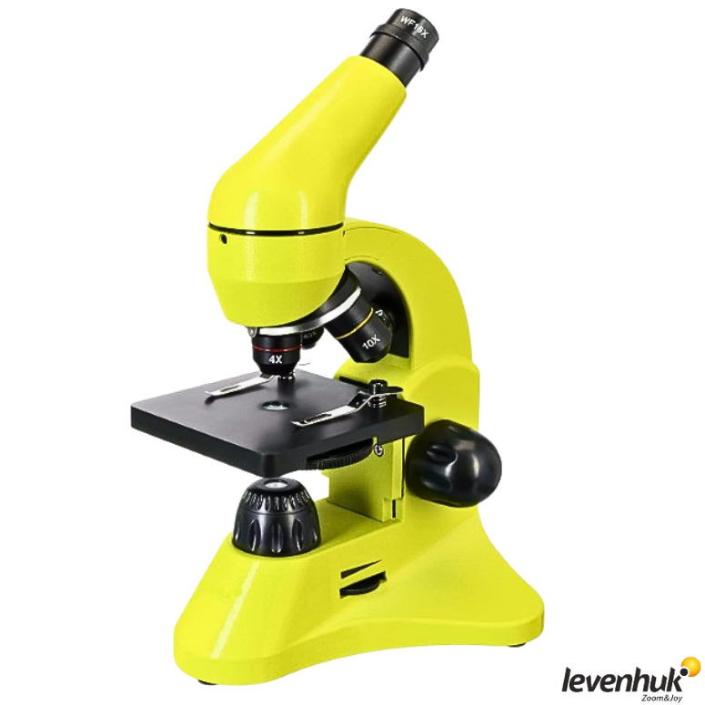 Levenhuk Rainbow 50L PLUS Lime/Yeşil Limon Mikroskop - 81198