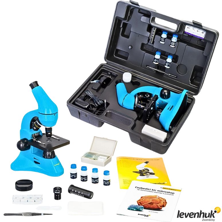 LEVENHUK Rainbow 50L PLUS Mikroskop Azure - 81197