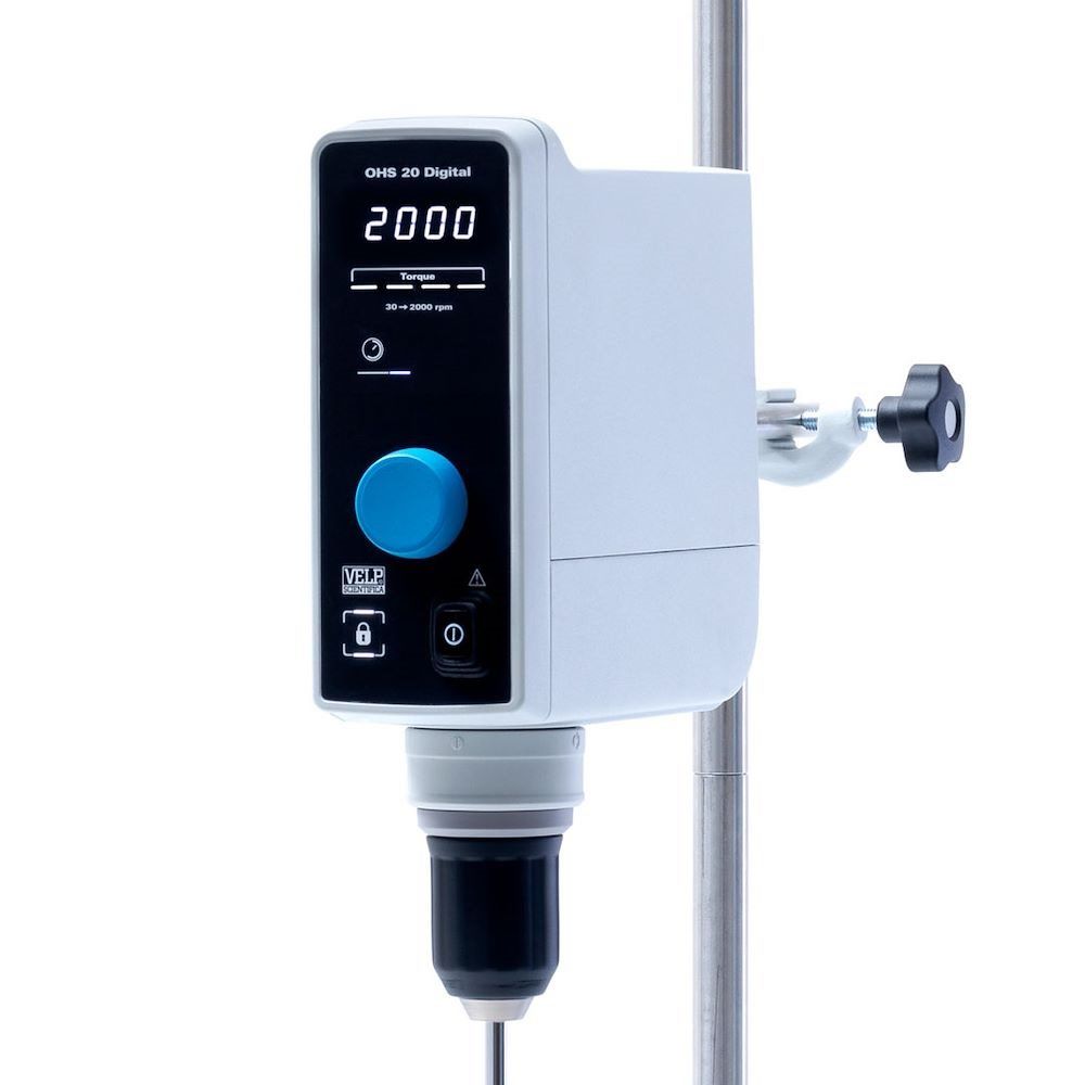 Velp OHS 20 Dijital Mekanik Karıştırıcı 30-2000 rpm 10.000 mPa