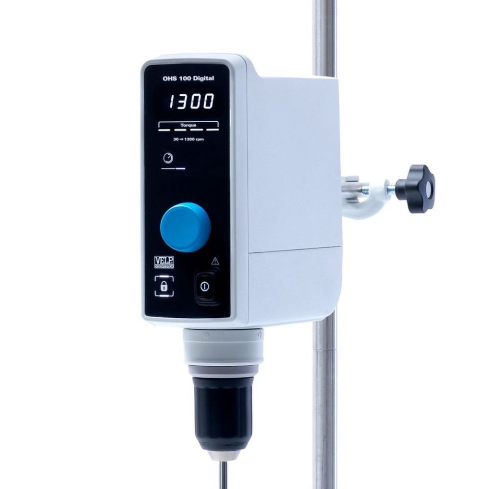 Velp OHS 100 Advantage Mekanik Karıştırıcı 30-1300 rpm 70.000 mPa