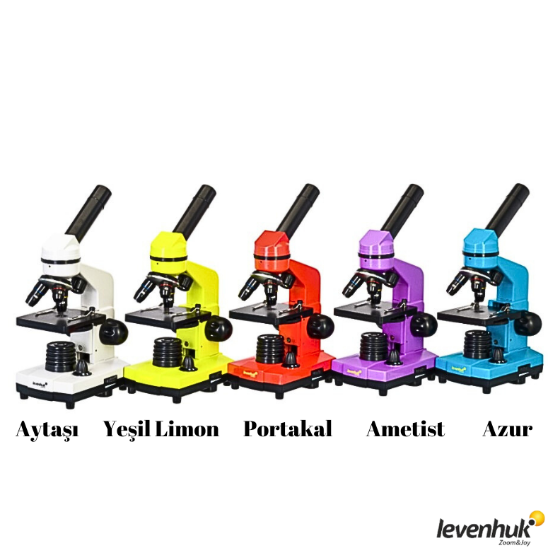 Levenhuk Rainbow 2L PLUS Mikroskop- Özel Renkler