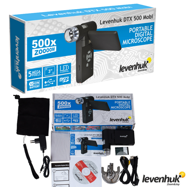 Levenhuk DTX 500 Mobi Dijital Mikroskop - 61023