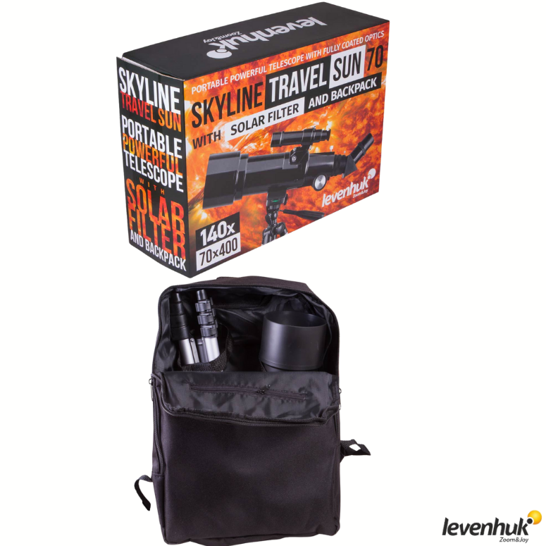 LEVENHUK Skyline Travel Sun 70 Teleskop - 72481