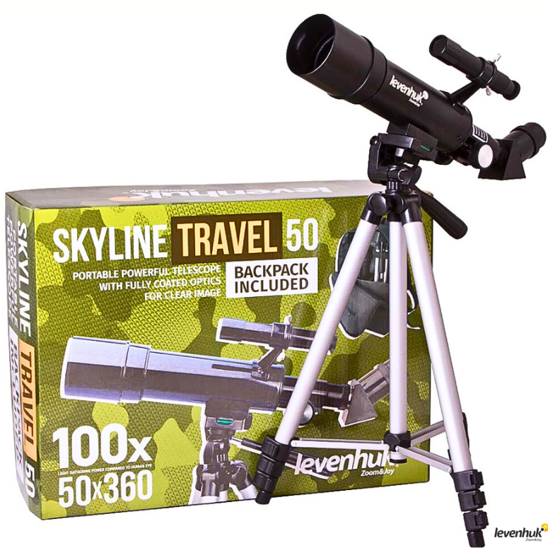 LEVENHUK Skyline Travel 50 Teleskop 70817