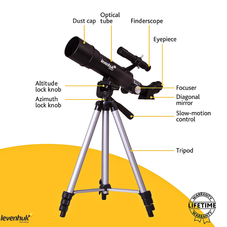LEVENHUK Skyline Travel 50 Teleskop 70817