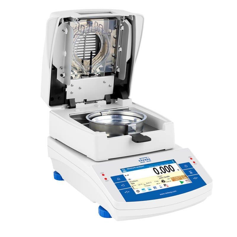 Radwag Nem Tayin Cihazı MA 50/1.X2.IC.A  50 g / 0.001 g - Max 250 °C
