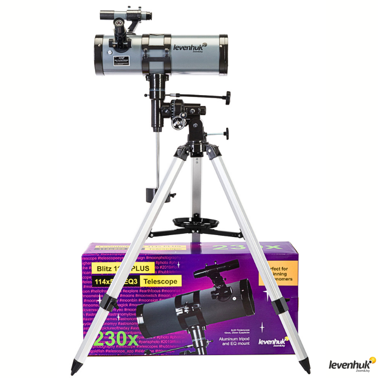 LEVENHUK Blitz 114s PLUS Teleskop 77105