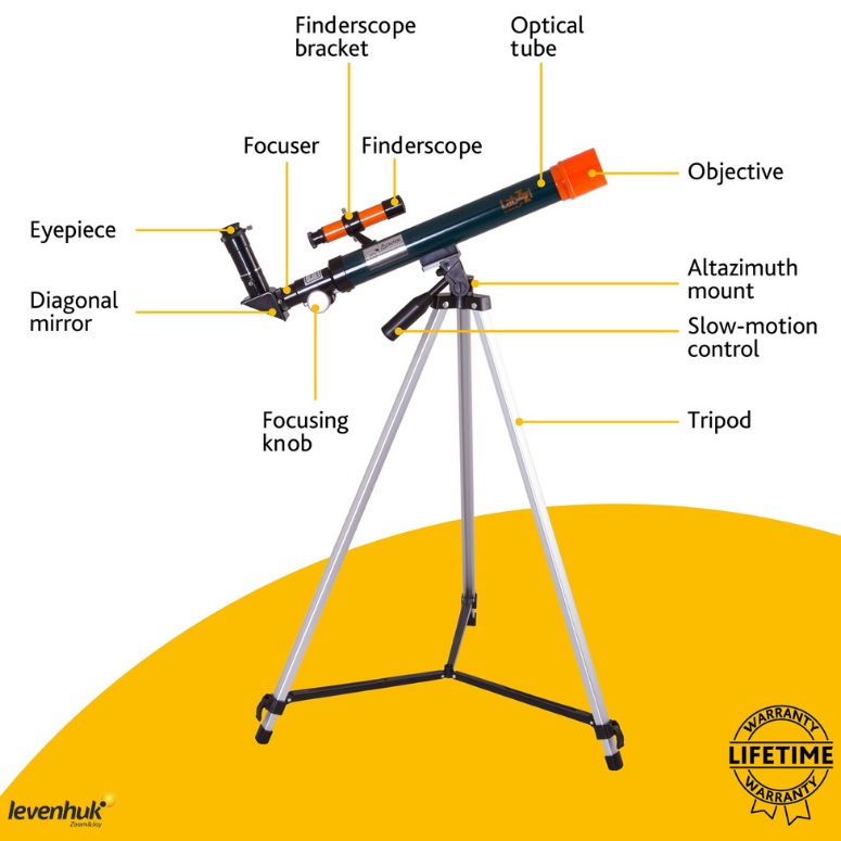 LEVENHUK LabZZ T1 Teleskop 69736