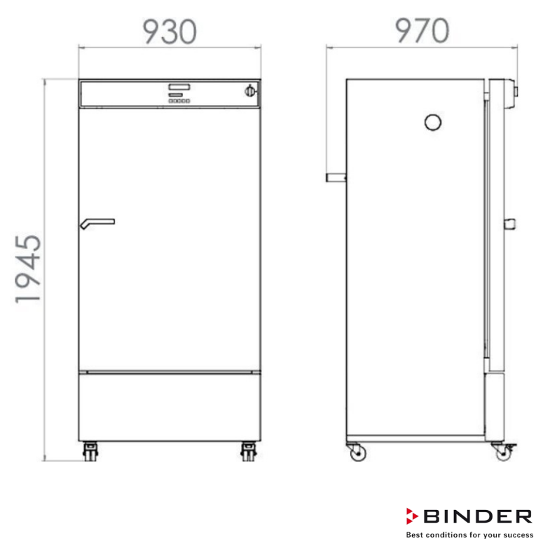Binder  Soğutmalı İnkübatör 400 Litre 0°C ... +100°C KB 400