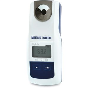 Mettler Toledo My Brix Refraktometre ( Refractive Index, Brix, Brix Compensadet 20 °C, HFCS 42 / 55 / 90, °Baume kmw ) 30693200
