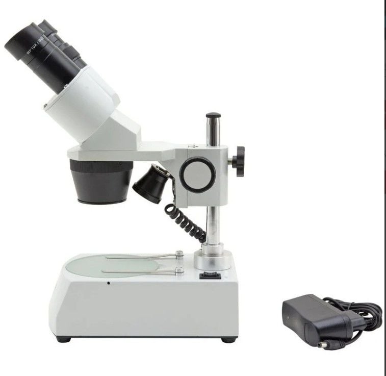 OPTIKA Binoküler Stereo Mikroskop - LED Öğrenci Mikroskobu 40x ST30-2LED