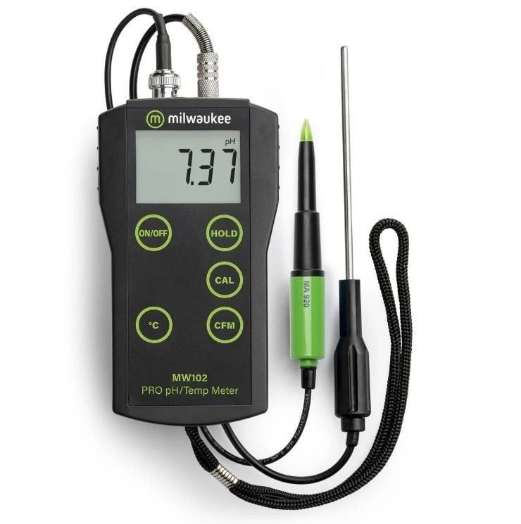 Milwaukee  Et Süt Peynir Gıda pH Metre - pH Ölçer MW102 FOOD