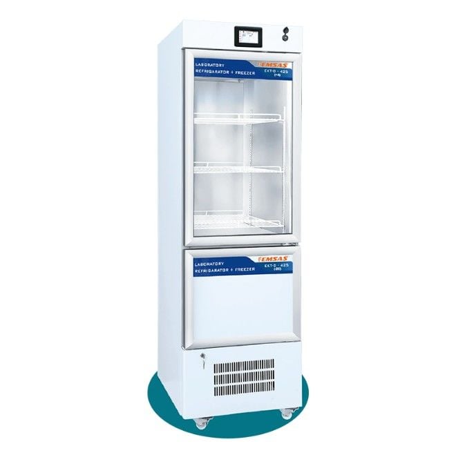 EMSAŞ EKT-D 175 Aşı İlaç Saklama Soğutucusu  2 Bölmeli Derin Donduruculu Üst Bölme: 0... +15 °C / +4 °C / 166 L | Alt Bölme: -5... -30°C / -20 °C / 80 Lt