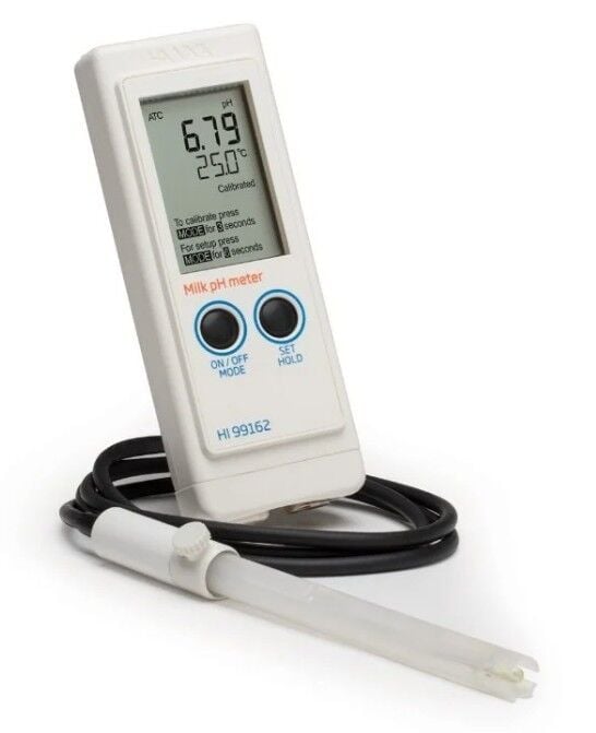 HANNA HI99162 Taşınabilir Süt pH Ölçer
