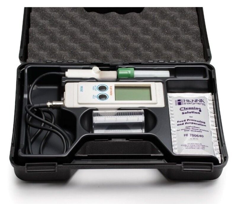 HANNA HI99162 Taşınabilir Süt pH Ölçer