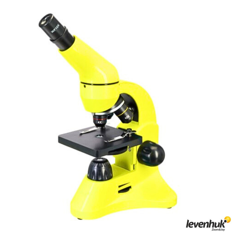 LEVENHUK Rainbow 50L Mikroskop (Özel Renkler) Lime Yeşil Limon