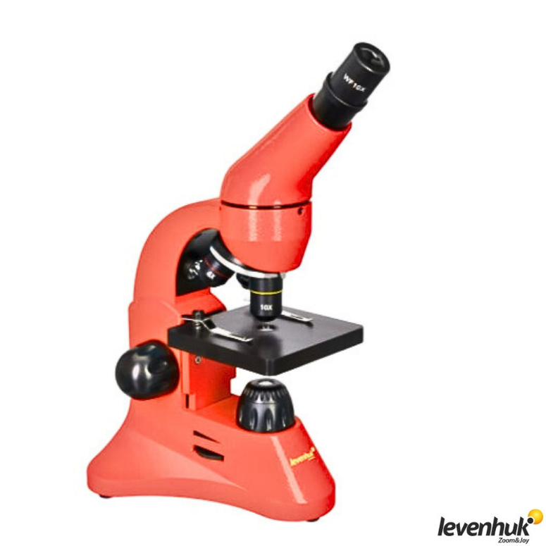 LEVENHUK Rainbow 50L Mikroskop (Özel Renkler) Orenga/portakal