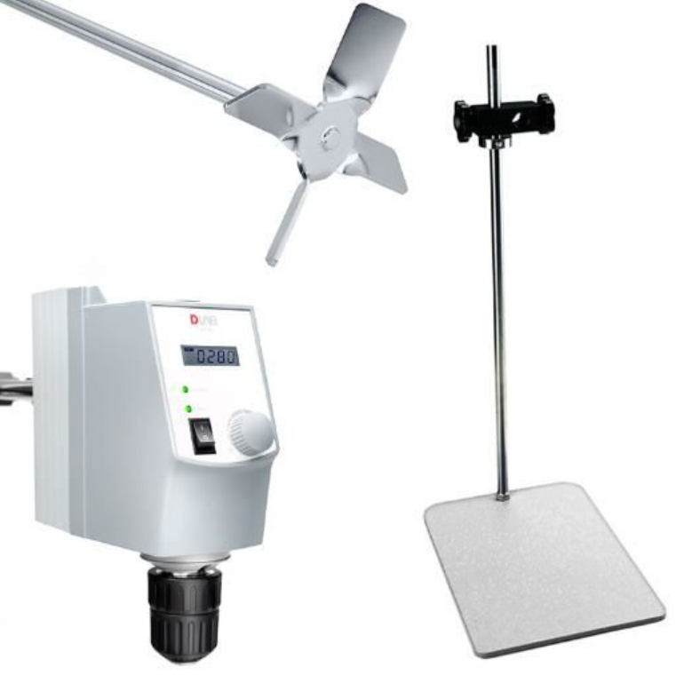 DLab Mekanik Karıştırıcı 2200 rpm 20 Litre 10.000 MPas - 40 Ncm OS20-S Set