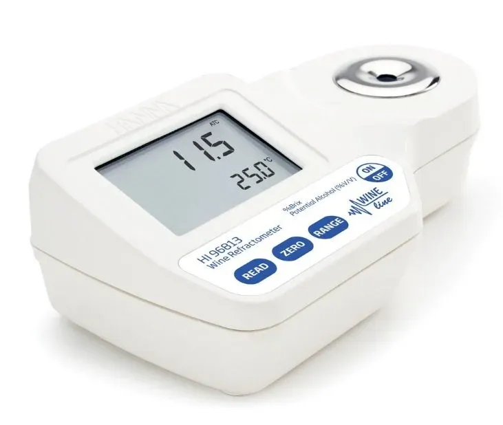 HANNA HI96813 Şarap Dijital Refraktometre (% Brix Ve Potansiyel Alkol)