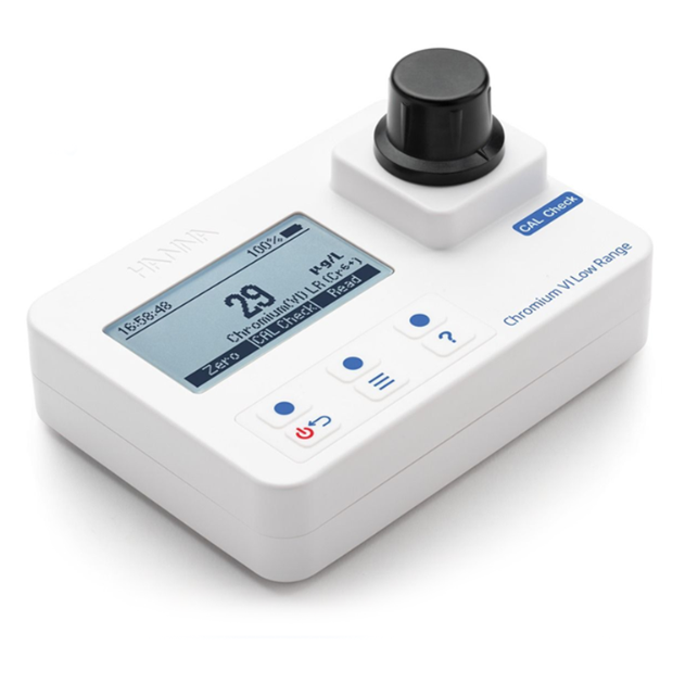 Hanna HI97749 Taşınabilir Düşük Seviye Krom (VI) Ölçüm Fotometresi – CAL Kontrollü, Su Analizi İçin