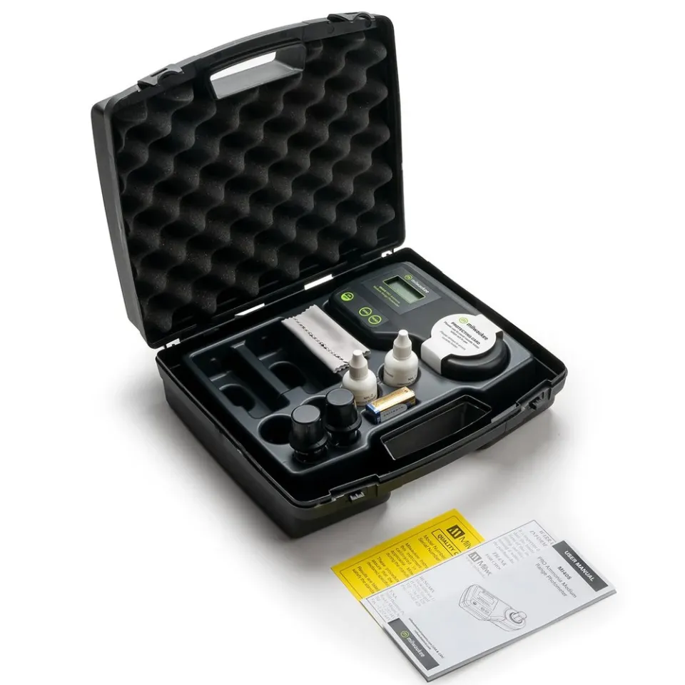Milwaukee Mi405 Dijital Amonyak (NH3-N) Fotometre – 0.00–9.99 mg/L Ölçüm Aralığı